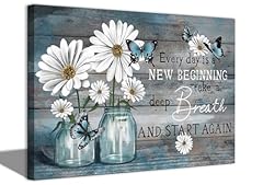 Daisy canvas wall for sale  Delivered anywhere in USA 