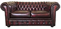 Chesterfield 100 cuir d'occasion  Livré partout en France