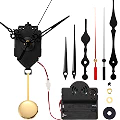 Quartz Pendulum Trigger Clock Movement Chime Westminster Melody Mechanism Clock Kit with 3 Pairs of Hands for sale  Delivered anywhere in Canada