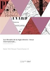 Annales régie directe d'occasion  Livré partout en France