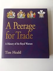 Peerage trade history for sale  Delivered anywhere in UK