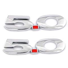 Metal 5.0 emblem for sale  Delivered anywhere in USA 