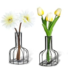 Schwarze blumenvase metallrahm gebraucht kaufen  Wird an jeden Ort in Deutschland