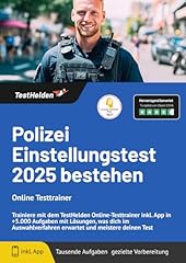 Polizei einstellungstest 2025 gebraucht kaufen  Wird an jeden Ort in Deutschland