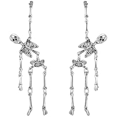 Halloween earrings skeleton for sale  Delivered anywhere in USA 