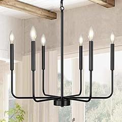 Lampkeduo black chandelier for sale  Delivered anywhere in USA 