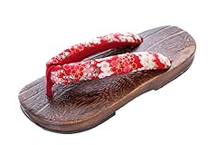 Sandales rouges sakura d'occasion  Livré partout en France