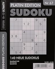 Sudoku platin edition gebraucht kaufen  Wird an jeden Ort in Deutschland