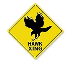 Hawk crossing sign for sale  Delivered anywhere in USA 