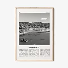 Brookings print black for sale  Delivered anywhere in USA 