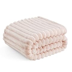 Bedsure pink throw for sale  Delivered anywhere in USA 