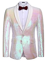 Coofandy men sequin for sale  Delivered anywhere in USA 