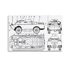 Military vehicle blueprint for sale  Delivered anywhere in UK