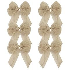 Pieces natrual burlap for sale  Delivered anywhere in USA 