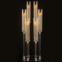 Vincidern clear candlestick for sale  Delivered anywhere in USA 