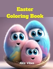 Easter coloring book d'occasion  Livré partout en France