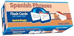 Spanish phrases flash for sale  Delivered anywhere in USA 