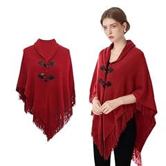Asfwagq strick poncho gebraucht kaufen  Wird an jeden Ort in Deutschland