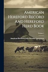 American hereford record for sale  Delivered anywhere in USA 