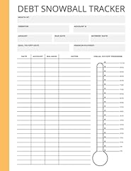 Debt snowball tracker for sale  Delivered anywhere in USA 