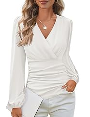 Womens white tops for sale  Delivered anywhere in USA 