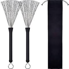 Pair drum brushes for sale  Delivered anywhere in UK