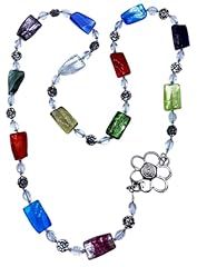 Collana vetro antica usato  Spedito ovunque in Italia 