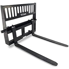 Titan Attachments Pro-Duty Skid Steer Pallet Fork Attachment, for sale  Delivered anywhere in USA 