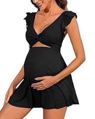 Charmo ruffle maternity for sale  Delivered anywhere in USA 