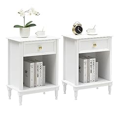 Gaomon white nightstand for sale  Delivered anywhere in USA 