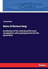 Gems german song usato  Spedito ovunque in Italia 