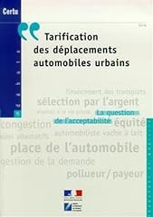 Tarification déplacements aut d'occasion  Livré partout en Belgiqu