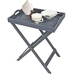 Grey folding wooden for sale  Delivered anywhere in UK