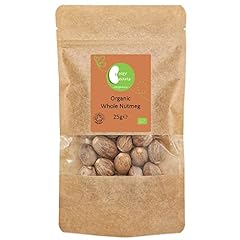 Organic whole nutmeg for sale  Delivered anywhere in UK