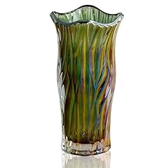 Glass flower vase for sale  Delivered anywhere in UK