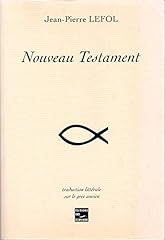 Nouveau testament traduction d'occasion  Livré partout en France