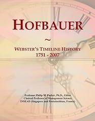 Hofbauer webster timeline for sale  Delivered anywhere in Ireland