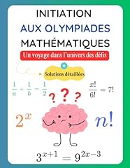 Initiation olympiades mathéma d'occasion  Livré partout en France