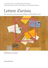 Lettere artista. per usato  Spedito ovunque in Italia 