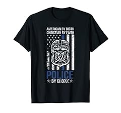 Amerikanischer polizist shirt gebraucht kaufen  Wird an jeden Ort in Deutschland
