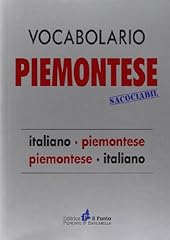 Vocabolario piemontese sacoci� usato  Spedito ovunque in Italia 