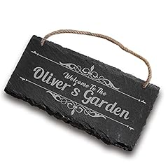 Slate garden signs for sale  Delivered anywhere in UK