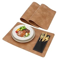 Brosay leather placemats for sale  Delivered anywhere in USA 
