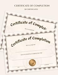 Certificate completion certifi usato  Spedito ovunque in Italia 