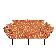 Ambesonne orange futon for sale  Delivered anywhere in USA 