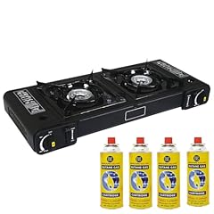 Portable double gas for sale  Delivered anywhere in UK