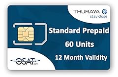 Thuraya scheda sim usato  Spedito ovunque in Italia 