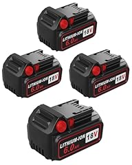 4pack 18v battery for sale  Delivered anywhere in USA 