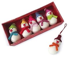 Pack felt snowmen for sale  Delivered anywhere in UK