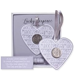 Lucky sixpence wedding for sale  Delivered anywhere in UK